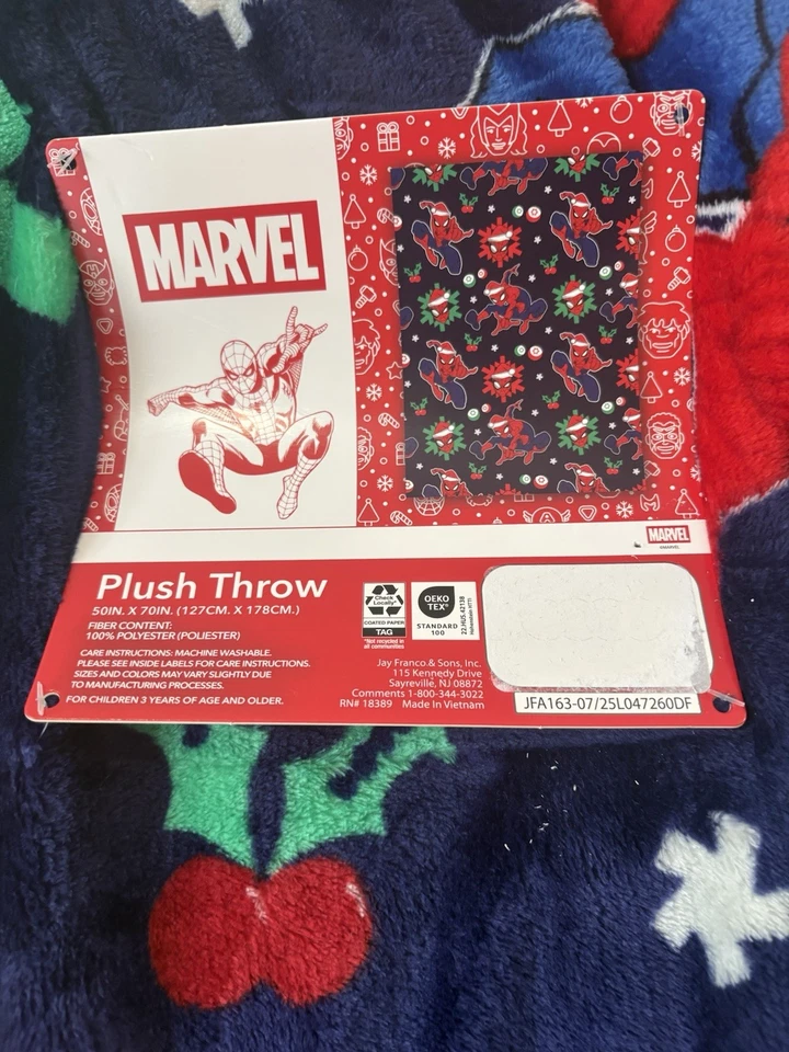 Peluche Marvel Spider-Man Navidad 50x70 Nuevo con Etiquetas Envío Gratis Foto 4 de 4