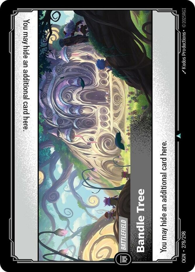 NM, English RB Regular Bandle Tree - 278/298 - Uncommon Origins (Riftbound) Rift