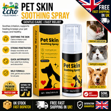 Pet Skin Treatments Spray 50ml External Care Itch Relief Liquid Portable