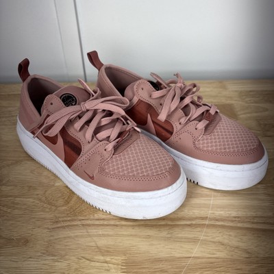 Nike Women's Court Vision Alta Sneaker Shoes Rust Pink CW6536