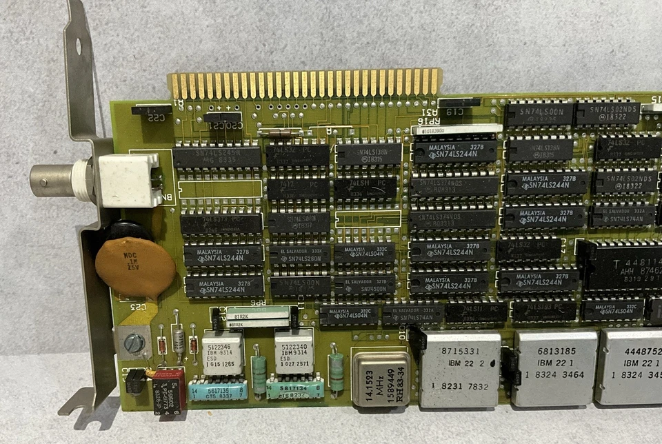 Vintage IBM ISA Expansion Memory Controller Card 8-Bit XT/AT Board - Image 2 of 4
