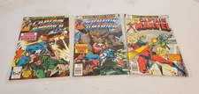 (3) Vintage Marvel Comics Group #02460 Captain Marvel & America 1979 & 1980  VG