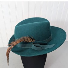 Vintage 50\'s Womens Sonni Hat Fedora Black Gold Animal‎ Patchwork Accent Madonna Vintage | Accessories | Vintage Dobbs Fifth Avenue Black  main image 2