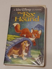 Walt Disney's The Fox and the Hound VHS - Black Diamond Classic Edition- Tested