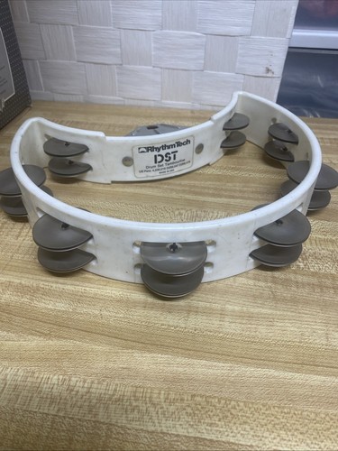 Rhythm Tech DST, Drum Set Tambourine, White, Made In USA