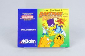 Nintendo NES *The Simpsons: Bartman Meets Radioactive Man* OVP PAL B RN-NOE +