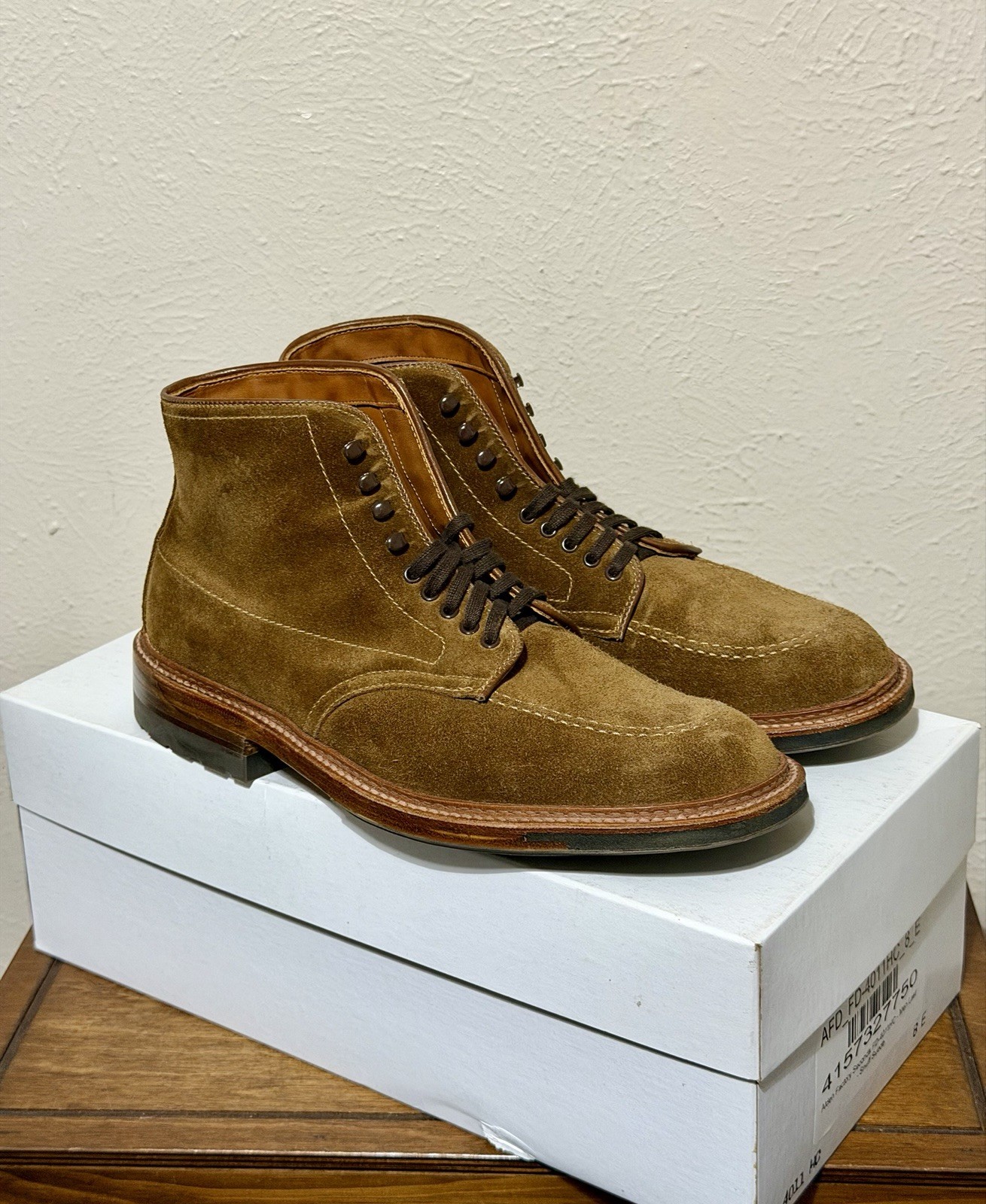 Alden 4011HC Snuff Suede Indy Boot