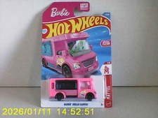 2026 Hot Wheels 21/250 "Barbie Dream Camper" 1/5 HW Getaways series, Unopened