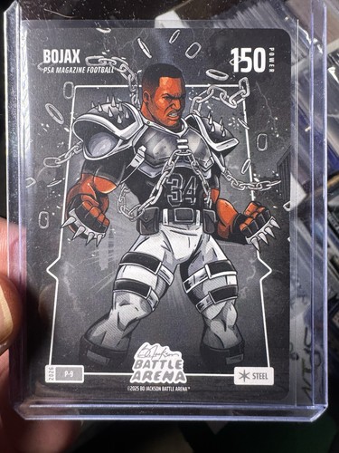 2026 Bo Jackson Battle Arena Bojax P-9 PSA Magazine SP Steel 150 Power B598
