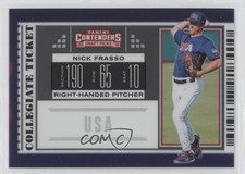 2019 Panini Elite Extra Edition Nick Frasso #USA-NF 0o6v