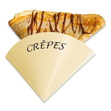 Crepes Holder 1/4 Coated Paper Bag 250 pcs - Food Packaging