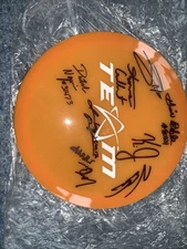 Prodigy Team Stamp Autographed Disc