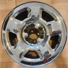 17" FORD EXPEDITION F-150 OEM CHROME SKIN STEEL WHEEL 2003-2008 17x7.5 6X135