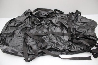 Amazon Basics Dachgepäckträger-Tasche, Schwarz, 425 l aus Vinyl Polyester