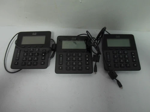 *Lot of 3* Cisco Micro-USB Keypad CP-8831-DCU-S for IP Conference Phone  (J499)