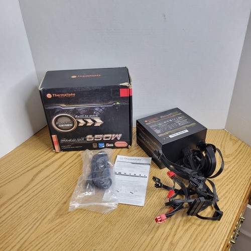 Thermaltake SP-650P 650W 80 Plus Bronze Non-Modular Power Supply Unit PSU
