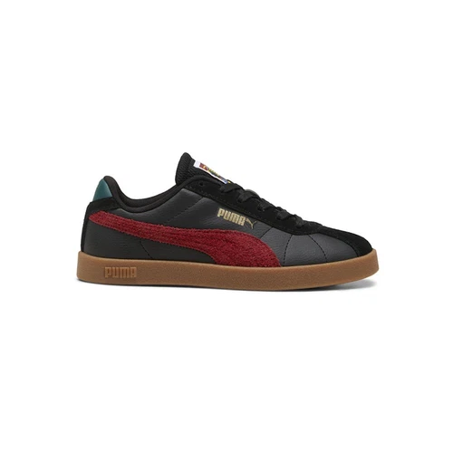 Puma Club Ii Year Of Sport Lace Up  Youth Boys Black Sneakers Casual Shoes 39940