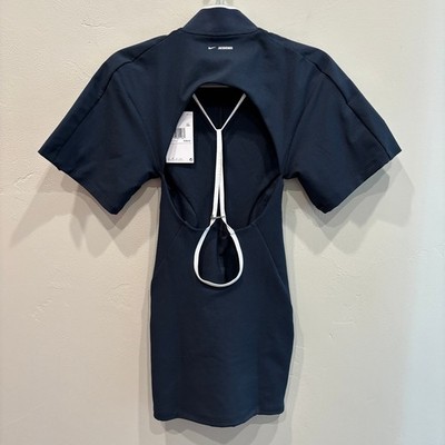 NWT Nike x Jacquemus Dress in Navy Blue White - Size: XXS | eBay