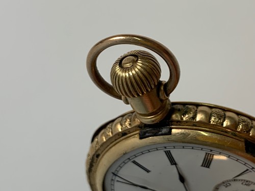 Antike 1895 ILLINOIS GRADE 140 MODEL 1 7j 6s HUNTER Taschenuhr (BESCHREIBUNG LESEN) - Bild 6 von 14