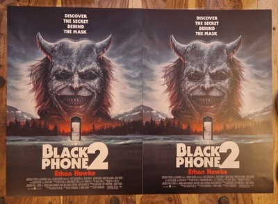 2 x Cineworld Exclusive Black Phone 2 Poster von Matt Ferguson A3 Format