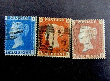 nystamps Great Britain Stamp # 8-10 Used $180 A10y276