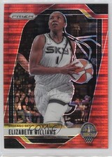 2024 Panini Prizm WNBA Red Pulsar Prizm 216/299 Elizabeth Williams #24 ng3
