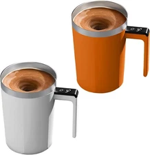 Automatic Magnetic Electric Self Stirring Mug Cup Mixing Coffee Milk Tea Beer US