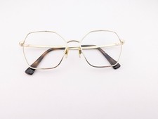 Vogue Eyeglasses, Frames Only, VO 4196 848 Shiny Gold, 53-16-140, Metal