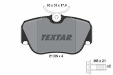 TEXTAR Bremsbelagsatz, Scheibenbremse 2105503 für MERCEDES-BENZ TEXTAR Bremsbelagsatz, Scheibenbremse 2105503 für MERCEDES-BENZ
