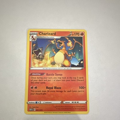 The Pokémon Company Charizard 001/015 McDonald's Collection 2024 Non-Holo ENG