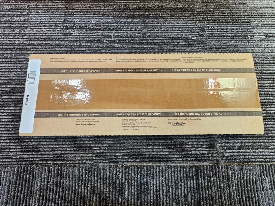 Junta de cubierta de válvula Fel-Pro VS 50631 R para BMW L6 2004-2003 2,5 L DOHC Foto 4 de 4