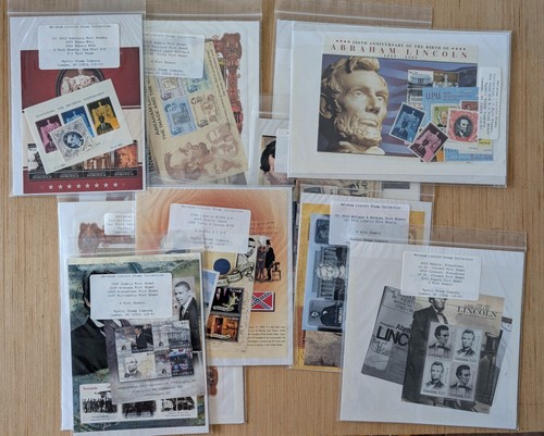 Abraham Lincoln Stamp Collection Lot Mystic Stamp Company NEW and Sealed