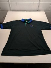 Men's Vintage Outer Banks Polo Shirt Large Made in USA 100% Combed Cotton "IA"