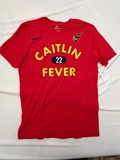 Nike Adult Indiana Fever Caitlin Clark Fever T-Shirt Size M NWOT New