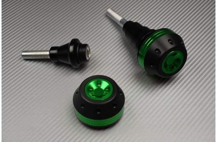 Tampons de protection verts pour Honda CB650F 2017-2020 RC97