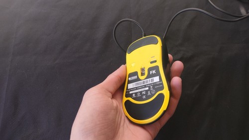 Gaming Maus Zowie FK 1 - Black Yellow - Bild 7 von 8