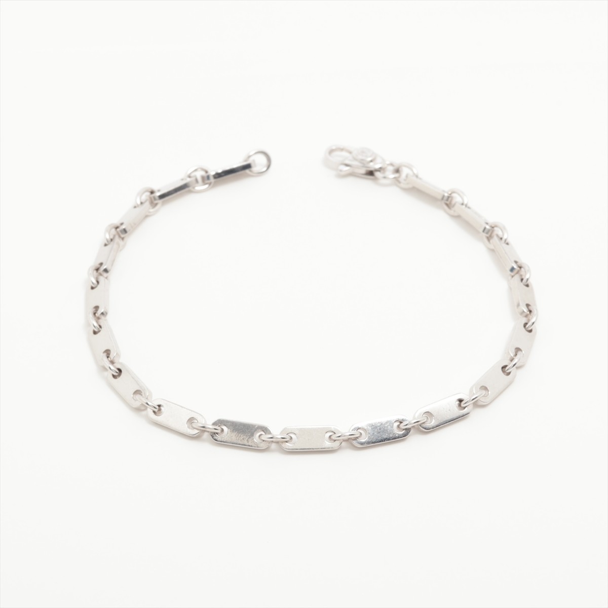 Cartier Figaro Chain Bracelet in 18K White Gold 11.2g-image