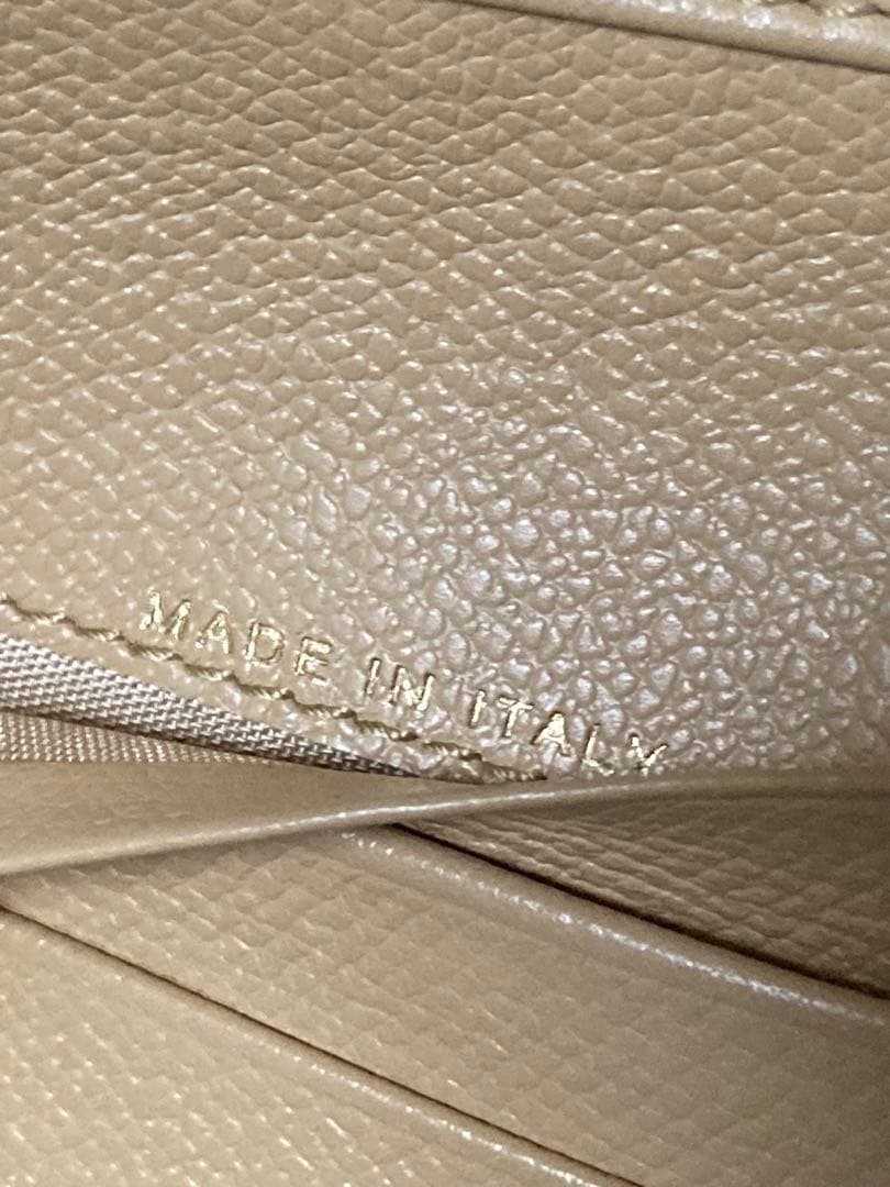 CHANEL Coco Button Compact Wallet Coco Mark Beige - image 16