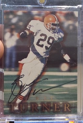 1996 Skybox Premium - Autograph Series Eric Turner #A6 (AU )R.I.P