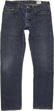 G-Star 3301  Herren Blau Straight Slim  Jeans W36 L31 (84449)