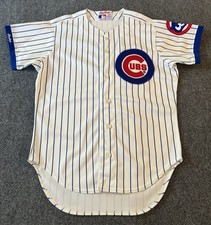 Chicago Cubs VTG 1987-94 Rawlings Baseball Jersey White Sz 46 Figgie MLB