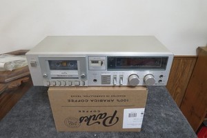 Technics RS-M218 Stereo Cassette Deck Tape Player Recorder 1980s Vintage Works!