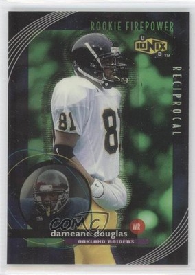 1999 UD Ionix Rookie Firepower Reciprocal Dameane Douglas #R78 0a1