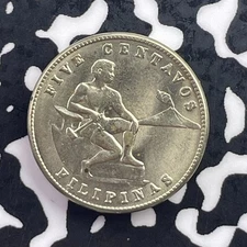 1944-S U.S. Philippines 5 Centavos Lot#C5851 High Grade! Beautiful!