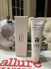 Verso Clarifying Gel 6 with Retinol 8, 1 oz 30 ml Full Size NIB B2