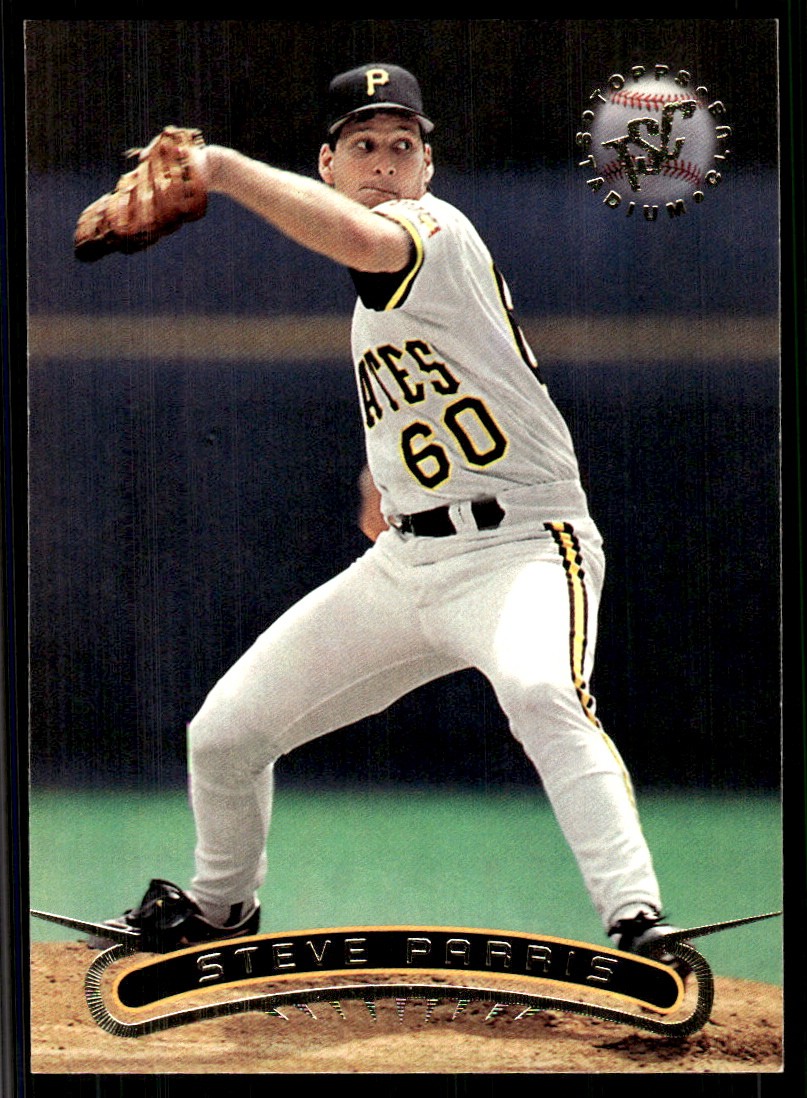 Steve Parris 1996 Stadium Club #76 Pirates MLB READ FREE SHIPPING AutographDen