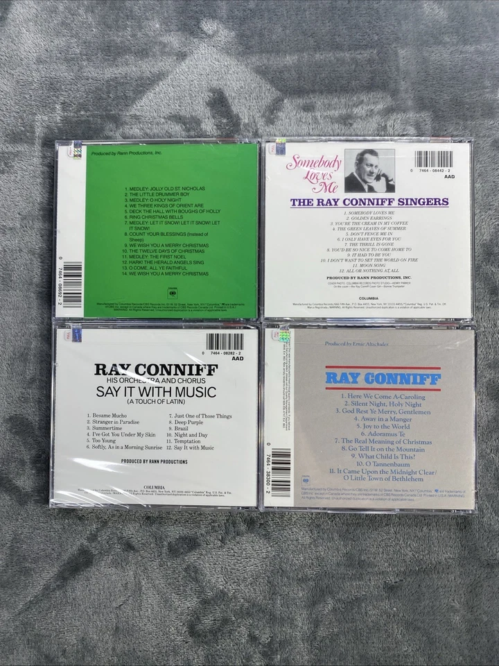 Ray Conniff CD Lot of 4 Somebody Loves Me Say it with Music Christmas SEALED NEW Foto 3 de 4