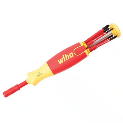 1000-Volt Insulated Slim Line Ultra-Driver Blade Screwdriver Set Includes Slotte