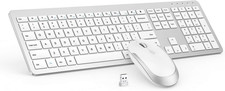 Conjunto combinado de teclado y mouse inal mbricos para Mac Apple, tamano Slim