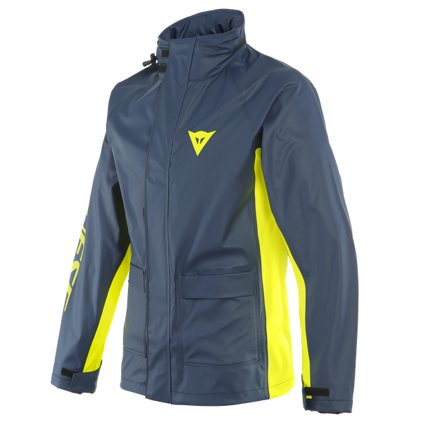 Dainese Storm 2 Unisex Black-Iris/Fluo-Yellow Sports Touring City Urban Packa...